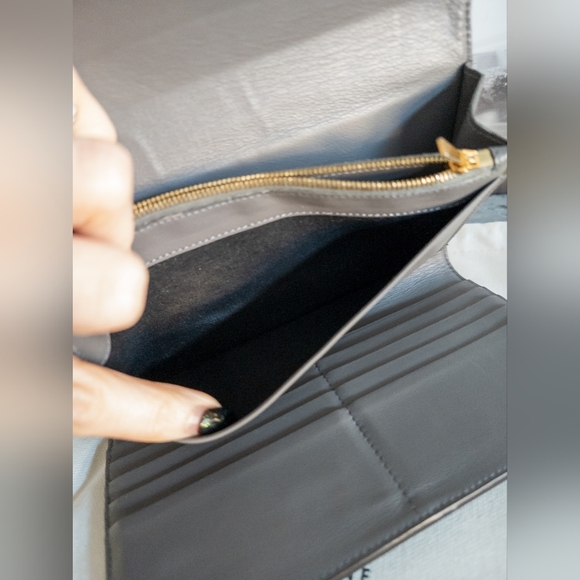 Celine Tri Color Leather Envelope Flap Wallet Full Inclusion - Picture 13 of 17